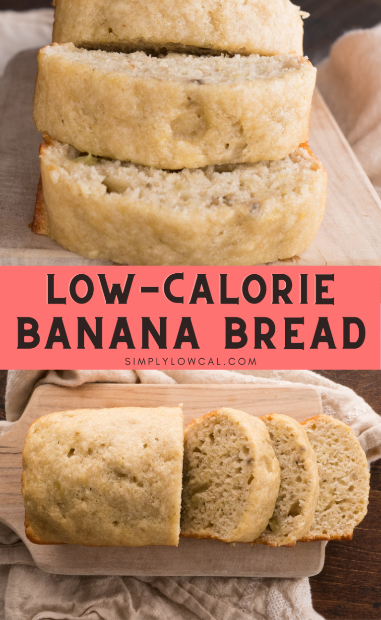 Low-Calorie Banana Bread - Simply Low Cal