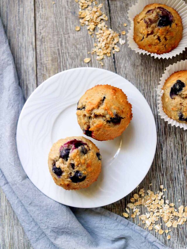 100-Calorie Blueberry Muffins Story - Simply Low Cal