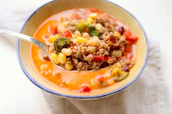 Low Calorie Taco Soup - Simply Low Cal