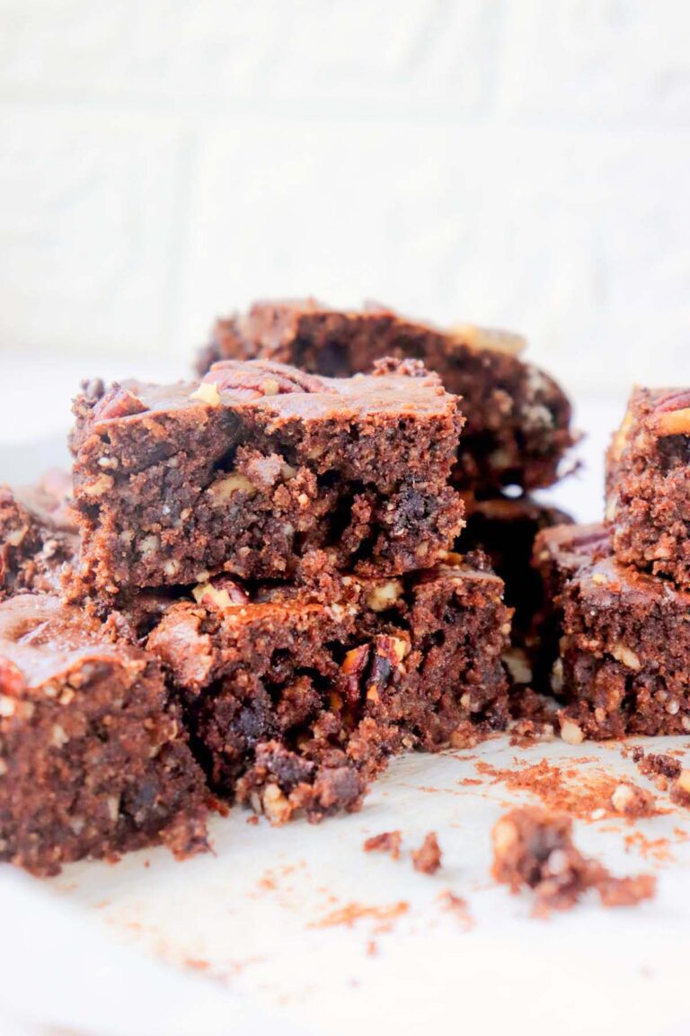 Maple Syrup Brownies - Simply Low Cal