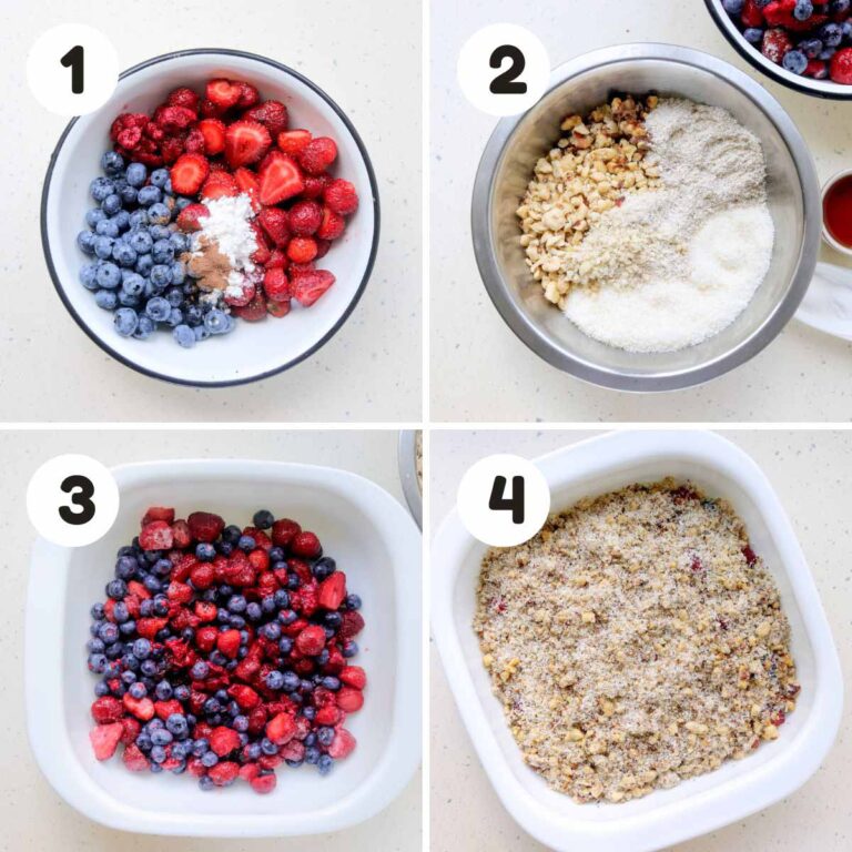 Low Calorie Berry Crumble - Simply Low Cal