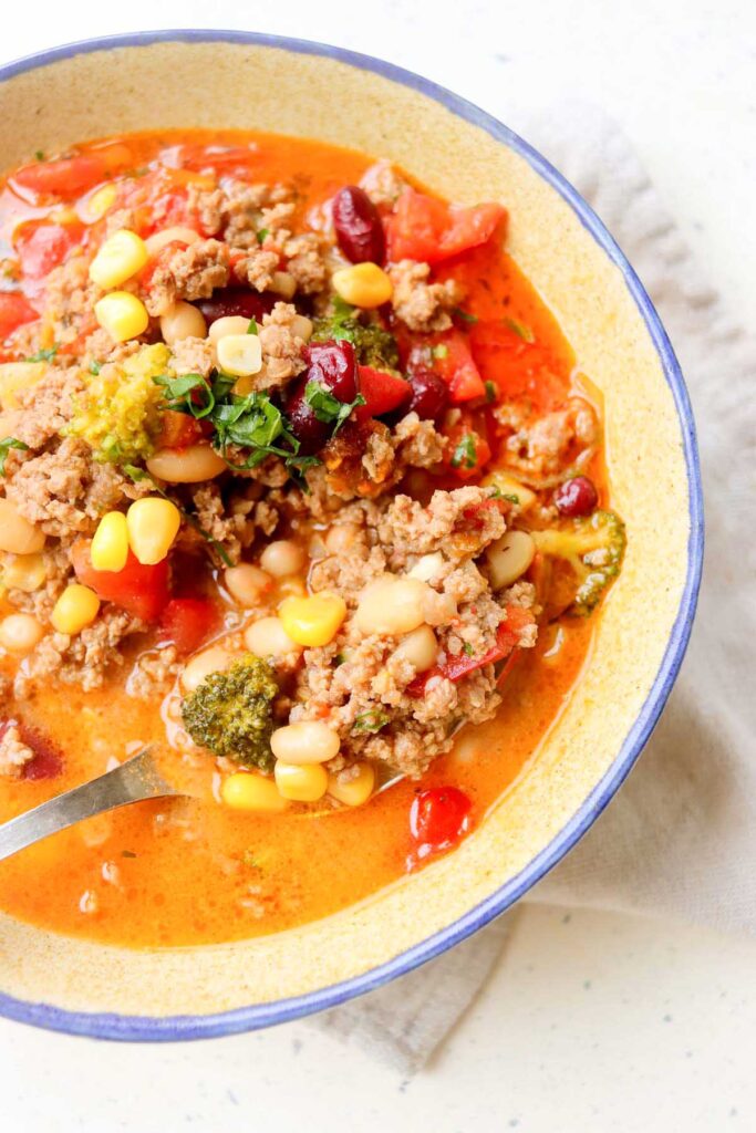 Low Calorie Taco Soup - Simply Low Cal