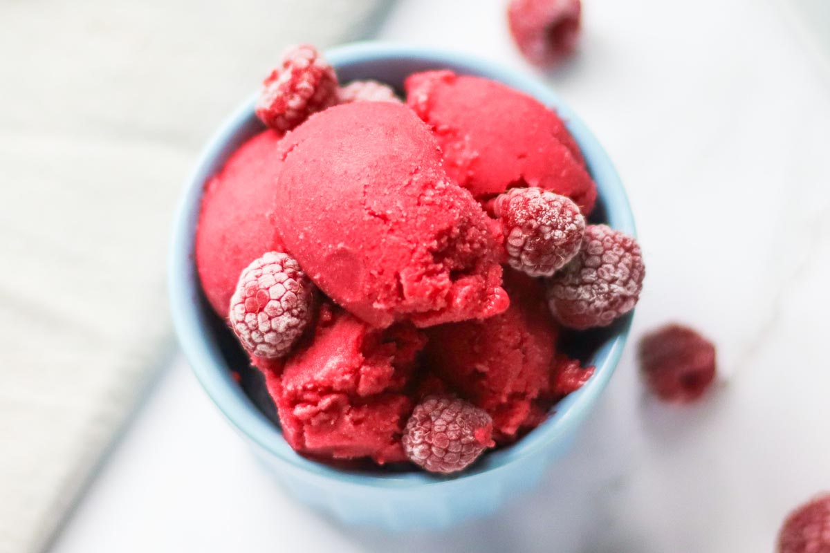 Mixed Fruit Raspberry Sorbet Recipe - Dole® Sunshine