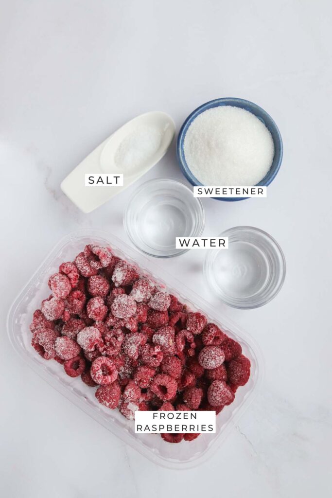 Sugar Free Raspberry Sorbet - Simply Low Cal