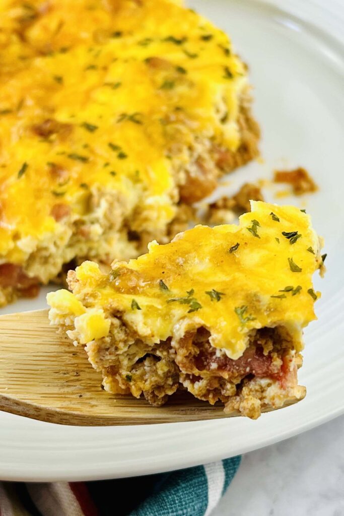 Air Fryer Taco Casserole - Simply Low Cal