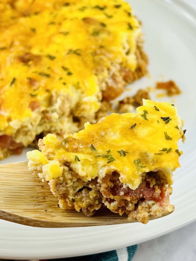 Air Fryer Low Carb Taco Casserole Story Simply Low Cal