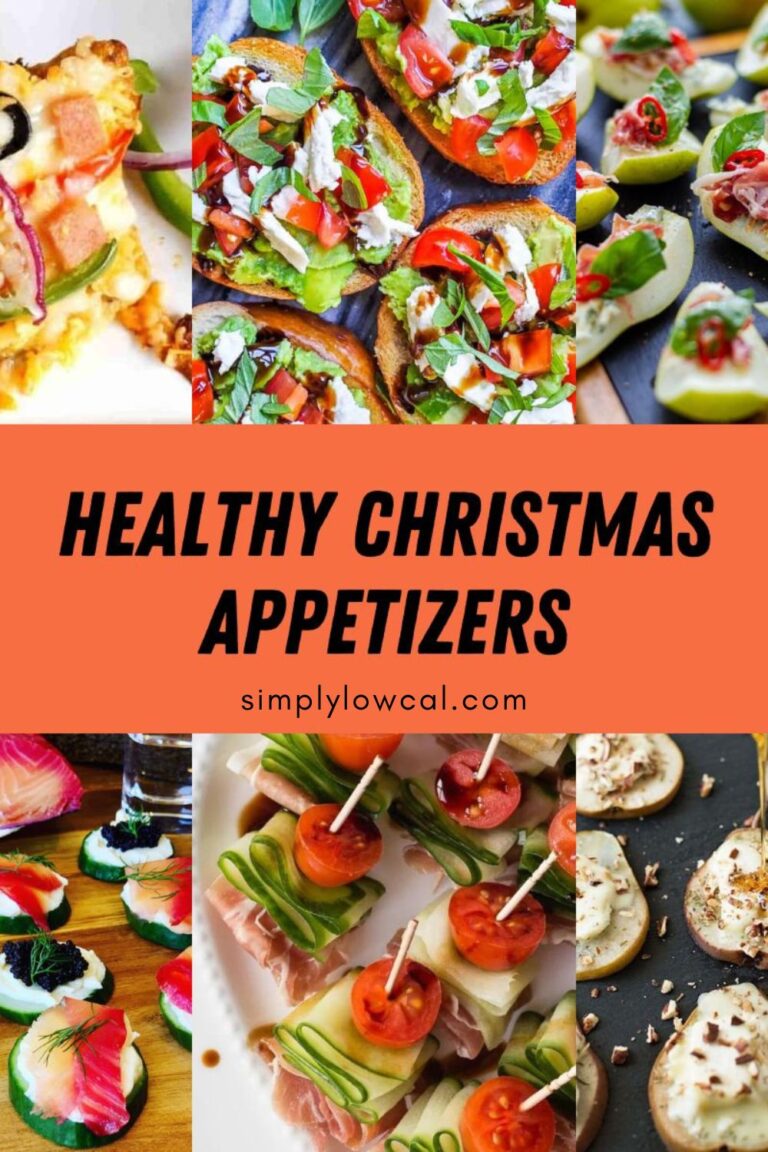 Healthy Christmas Appetizers - Simply Low Cal