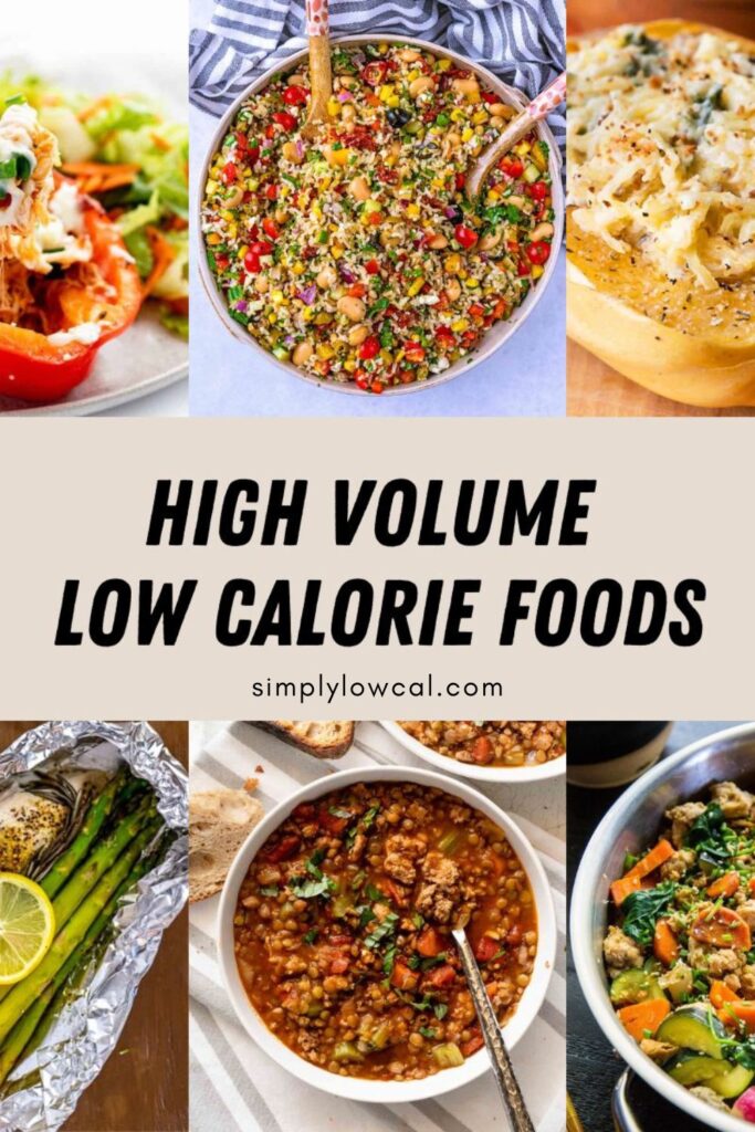 High Volume Low Calorie Foods Simply Low Cal