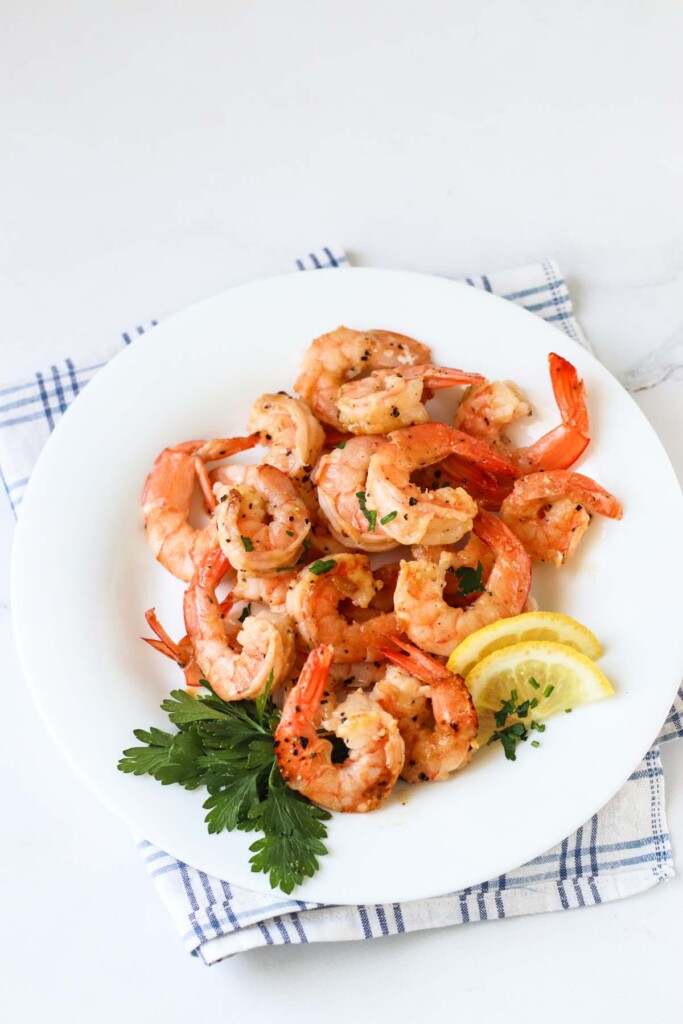 Pan Seared Shrimp - Simply Low Cal