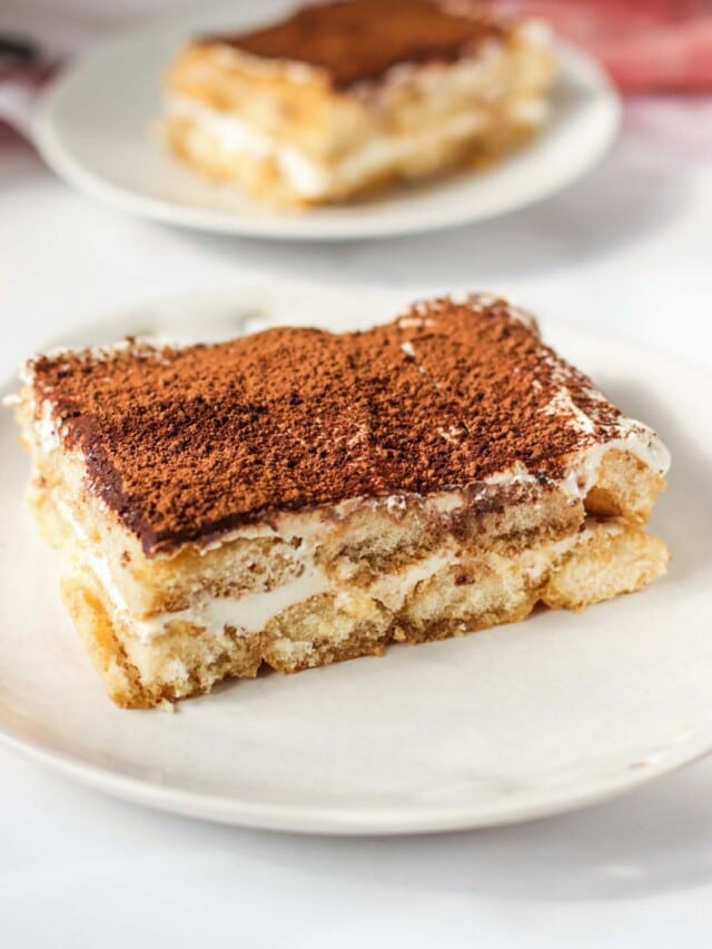 Low Calorie Tiramisu Story - Simply Low Cal