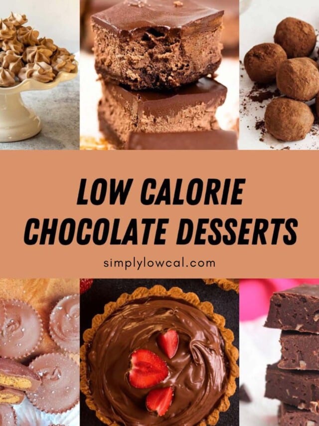 Low Calorie Chocolate Desserts For Weight Loss