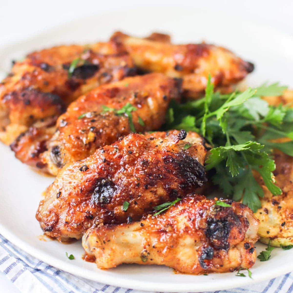 Broiled Chicken Wings - Simply Low Cal